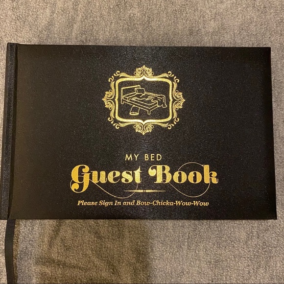 Gag gift - bedside guest book - brand new - Picture 2 of 10